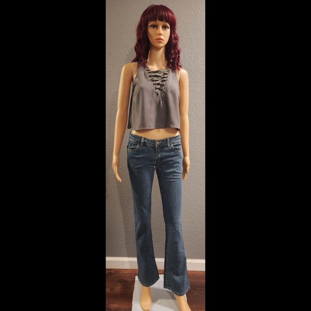 VTG Hurley Flare Jeans - Picture 2 of 16